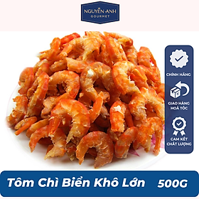 Tôm Chì Biển Khô Lớn Nguyên Anh đặc sản Phú Quốc 500g Chỉ giao HCM