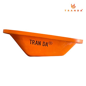 Thùng xe rùa nhựa Trần Đà, hiệu TranDa, dung tích 90 lít, tải trọng 180 Kg