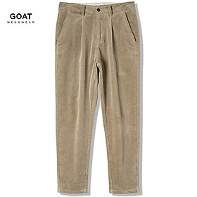 Quần Baggy Kaki Nhung Nam GOAT MENSWEAR