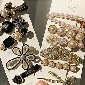 Set 6 Cặp Tóc Đá Cao Cấp Cho các nàng có sẵn