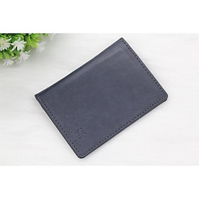 Ví Đựng Thẻ Card Holder Nam Nữ Songhan Leather WL01.Ví MiNi Da Bò Thật Cao Cấp Nhỏ Gọn Gập Đôi Nhiều Ngăn Thời Trang