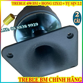 Mua CẶP LOA TREBLE KÈN 450 BM CHÍNH HÃNG NHẬP KHẨU + HỌNG 12x12 + TỤ SỊN - GIÁ 2 CÁI