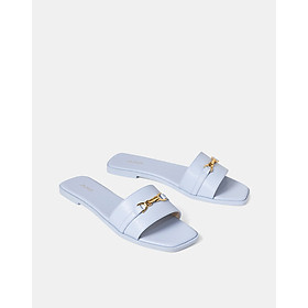 Giày Sandal Nữ 1cm Thời Trang JUNO Khoá Trang Trí Juno SD01135