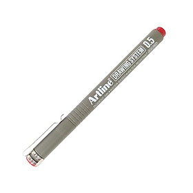 Bút Vẽ Kỹ Thuật 0.5 mm - Artline EK-235-RD - Màu Đỏ