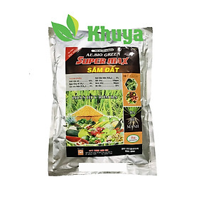 Mua Phân bón hữu cơ Super Max Sâm Đất 1kg Trichoderma Phân hủy rơm rạ và Ra rễ mạnh