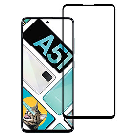 Mua Kính Cường Lực Full Viền Màn Hình Cho Samsung A51 - Màu Đen - Hàng Chính Hãng