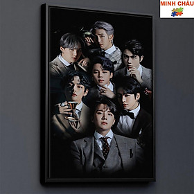Tranh Canvas | Tranh treo tường trang trí KPOP - BST- Mẫu 1