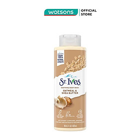 Sữa Tắm ST. Ives Soothing Body Wash Oatmeal & Shea Butter Yến Mạch và Bơ Làm Dịu Da 473ml