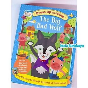 [Download Sách] Dress Up and Play: The Big Bad Wolf - Hóa trang và diễn kịch: Sói xám xấu xa