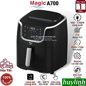 Mua Nồi chiên không dầu - hấp hơi nước Magic Korea A700 - Dung tích 7 lít - Hàng chính hãng