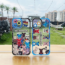 Ốp lưng chú gấu bụng phệ Bearbrick Cho iPhone 7 Plus/8 Plus/X/Xs/Xs max/11/11 Pro Max/12/12 Pro/12 Pro Max/13/13 Pro/13 Pro Max