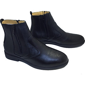Giày Chelsea Boot da bò nguyên tấm khóa 2H - 55