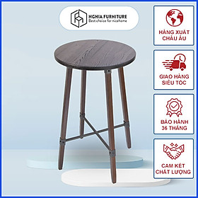 Bàn bar cao phong cách Châu Âu Tia Table 04 phù hợp bàn ngoài ban công