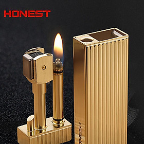 Mua Vỏ Hột Quẹt Bật Lửa Xăng Đá Độc Lạ Honest G21 Thiết Kế Nhỏ Gọn Tiện Dụng - Dùng Xăng Bấc Đá Cao Cấp