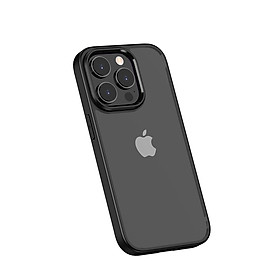 Ốp Lưng Rock dành cho iPhone 15 Pro max trong viền TPU không ố vàng - Hàng Chính Hãng