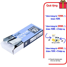 10 hộp kim bấm no.10 plus