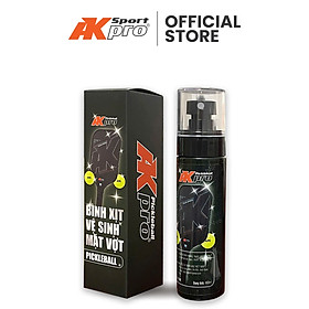 Bình xịt vệ sinh mặt vợt AKpro Pickleball