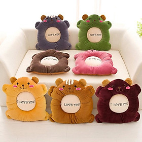 Mua Đệm Nệm Lót I Love You Ghế Ngồi Lót Mông Hình Thú Êm Ái Siêu Cute