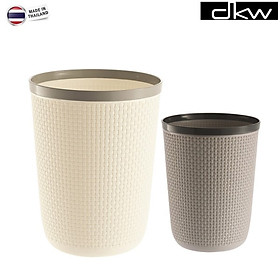 Mua Thùng rác văn phòng DKW làm từ nhựa PP cao cấp đảm bảo độ bền  sáng bóng cao - nội địa Thái Lan ( giao màu ngẫu nhiên