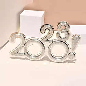 2023 Funny Glasses Eve Party Supplies Photo Prop for Kids Celebration