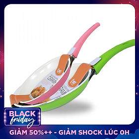Combo 2 chảo chống dính Ceramic 20cm & 24cm COMET CH11-20 & CH11-24 (Giao màu ngẫu nhiên)