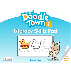 Hình ảnh Doodle Town Level 1 Literracy Skill Pad 2nd Edition