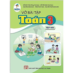 Sách – Vở bài tập Toán 3 (CD) tập hai và 2 tập giấy kiểm tra cấp 1 (6 tờ đôi)