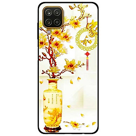 Ốp lưng dành cho Samsung Galaxy A12 mẫu Cây Mai Vàng