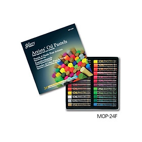 Hộp 24 Màu Bút sáp dầu Mungyo Gallery MOP-24MF