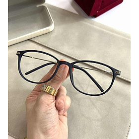 Kính Mắt bầu gọng kim loại tăm nhẹ cao cấp thời trang cho nam nữ