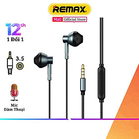 Mua Tai nghe có dây chống ồn Remax RM-201 giắc cắm 3.5mm tích hợp micro ...