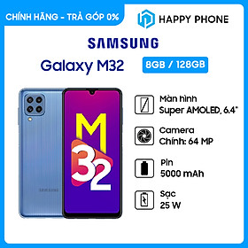 Mua Điện Thoại Samsung Galaxy M32 (8GB/128GB) - Hàng Chính Hãng - Đã kích hoạt bảo hành điện tử