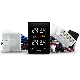 TPMS Car Security Alarm System Multi Function Real Time OBD Without Sensor Reminder for Toyota