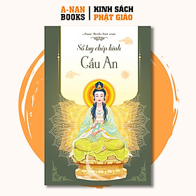 Combo Vở Sổ Chép Kinh Địa Tạng in mờ cao cấp và sổ chép kinh Cầu An in chữ mờ cao cấp (TẶNG BÚT) - Anan Book Biên Soạn