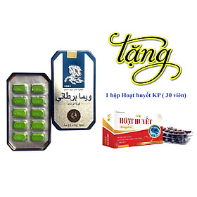 Big Sale 1 hộp Ngựa Thái 10 viên tặng ngay 1 hộp hoạt huyết KP 30 viên, tăng cường sinh lý nam , cải thiện tuần hoàn, lưu thông máu