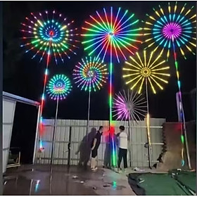 1 BỘ ĐÈN LED TRANG TRÍ SÁNG PHAO HOA NGOÀI TRỜI HIỆU ỨNG MÀU SẮC CỰC ĐẸP CHỐNG NƯỚC 