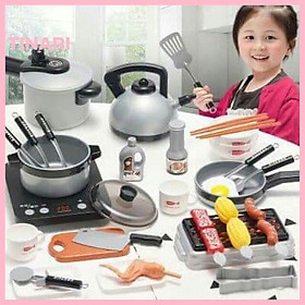 Bộ Đồ Chơi Nấu Ăn Mini 36 Chi Tiết Cho Bé