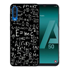 Ốp lưng in cho Samsung Galaxy A7 2018 mẫu Toán Học - Hàng chính hãng