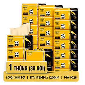 Thùng 30 gói giấy trúc Sipiao nội địa 1028 bản đủ