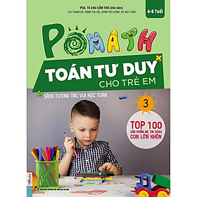 Hình ảnh Sách Pomath - Toán Tư Duy Cho Trẻ 4-6 Tuổi (Tập 3)