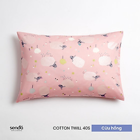 Mua Vỏ gối cho bé Cotton Twill 35x50 cm Sen Đá Home Bedding cao cấp  bao áo gối trẻ em cho bé trai  gái 3  4  5  6 tuổi