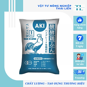 Mua  Túi 1kg  Phân Gà Nhật AKI ĐGT Viên Nén Hữu Cơ Tan Chậm