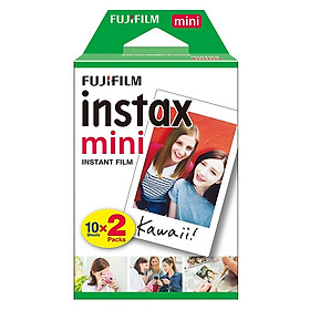 Hộp phim Fujifilm Instax Mini 20 tấm (phim trắng) - Hàng chính hãng