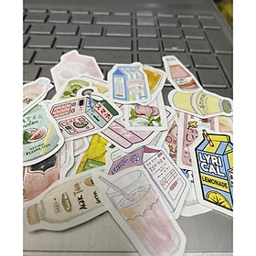 Mua Sticker trang trí điện thoại/ laptop - Quà tặng kèm diêm & nến thơm made in Vietnam