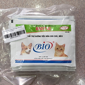 Men Bổ Sung Chống Tiêu Chảy Cho Chó Mèo Bio (Bịch 10 Gói)