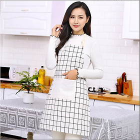 Mua Tạp dề nhà bếp  nấu ăn  pha chế  tạp dề vải họa tiết dễ thương và bao tay vải nhấc nồi chống nóng  cách nhiệt cao