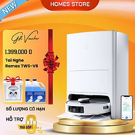 Mua Robot Hút Bụi Lau Nhà Ecovacs T20e Omni 2024 - Bản Quốc Tế Tự Động Giặt Giẻ Sấy Nhiệt Nóng Lực Hút 7.100 Pa Diện Tích 250m2 Công Suất 55 W - Hàng Chính Hãng