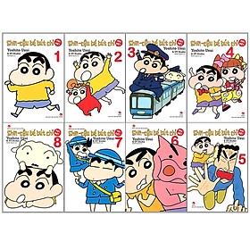 Sách - Shin - Cậu Bé Bút Chì - Bản Đặt Biệt combo 8 tập từ tập 1 đến tập 8