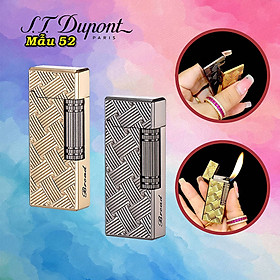 Mua Bật Lửa Dupont Broad Hình Vân Mây Tre Đan – Xài Gas