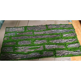 Mua Thảm rêu xanh dán tường  thảm cỏ rêu gỗ nhân tạo dán tường  trang trí - Tường cây xanh decor